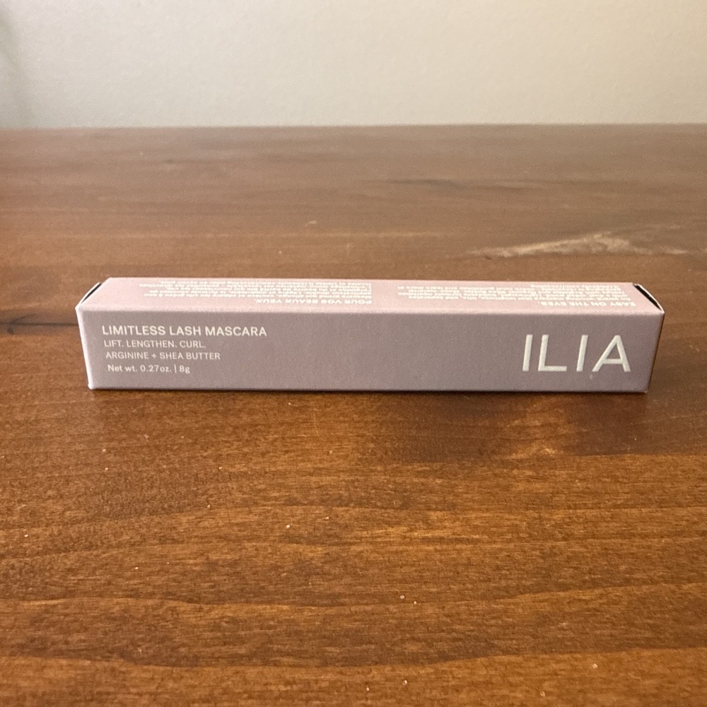 NIB Ilia Limitless Lash Mascara After Midnight Black Full Size 0.27 oz